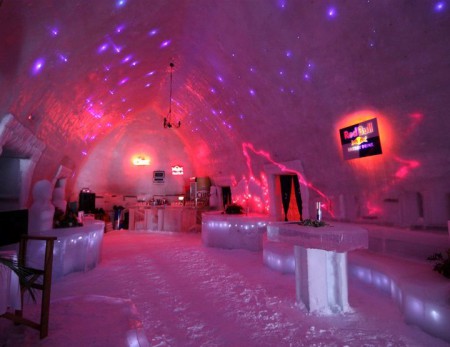Ice Hotel - at the lake Balea